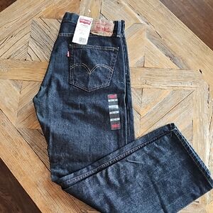 New LEVI'S 505 Straight Leg Jeans 34x30